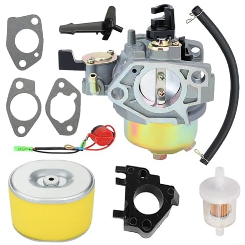 WIIYENA Vergaser-Kit für GX340 für GX390 für GX360-Motoren 16100-ZF6-V01 Rasenmäher Vergaser Zündspule Luftfilter Kit Generator Elektrowerkzeuge von WIIYENA