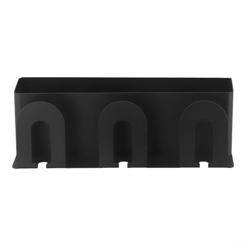 Wandhalterung für Zahnbürsten und Badezimmerzubehör mit Haken (3 Haken) von WIIYENA