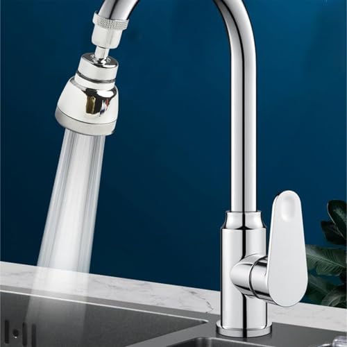 Wasserhahnverlängerung aus Edelstahl und Kupfer mit 3 einstellbaren Wassermodi (mittel) von WIIYENA