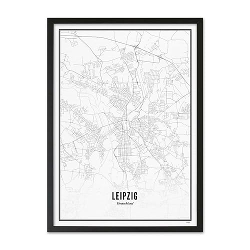 WIJCK. Leipzig City poster von WIJCK.