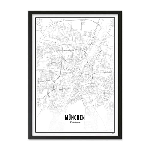 WIJCK. Munchen City poster von WIJCK.