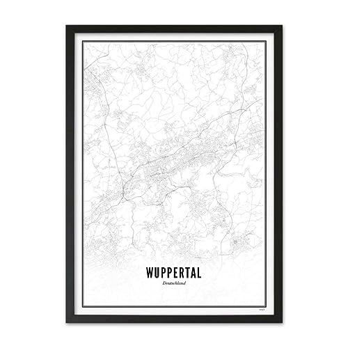 WIJCK. Wuppertal City poster von WIJCK.