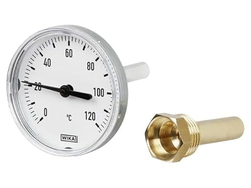 14138818 Meter: temperature bimetal 0-120°C Probe l: 60mm Ø: 63mm WIKA 14138818 Meter: temperature bimetal 0-120°C Probe l: 60mm Ø: 63mm WIKA von WIKA