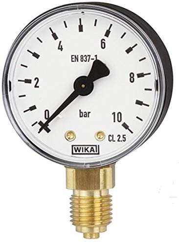 Manometer, NG63, 0-10 bar - WIKA 111.10 - 9052828 von WIKA
