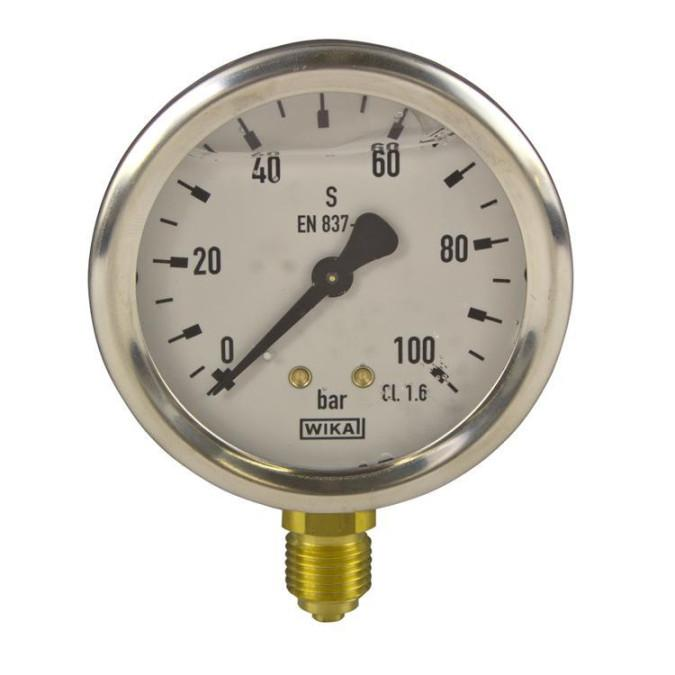 Wika Manometer Druckmessgerät Manometer 213.53 9022040 Edelstahl Gehäuse B-Ware Wika Manometer Druckmessgerät Manometer 213.53 9022040 Edelstahl Gehäuse B-Ware von WIKA