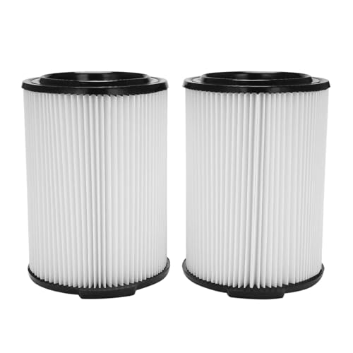Kompatibel mit Ridgid, VF4000-Ersatzfilter for Staubsauger mit 5–20 Gallonen und mehr, Ersatzfilter VF4000 (2er-Pack) von WIKRQIHL