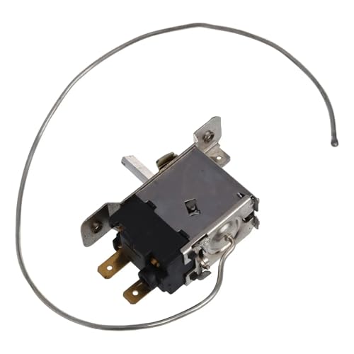 WPF22A 2Pin Kühlschrank Kälte Thermostat AC 220-250V 5(4) A 50/60Hz Kühlschrank Zubehör 30cm Metall Kabel von WIKRQIHL