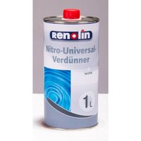 Wilckens - 12x 1 Liter Flasche Renolin Nitro-Universal-Verdünner harzfrei 12l Lösemittel von WILCKENS