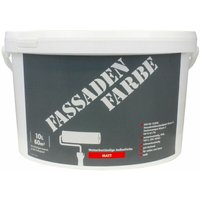 Fassadenfarbe 10 l Weiss Fassade Wandfarbe Außenfarbe Außen Fassadenfarbe 10 l Weiss Fassade Wandfarbe Außenfarbe Außen von WILCKENS