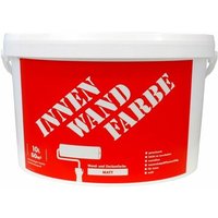 Wilckens - Wandfarbe Deckenfarbe Innen 10l weiß matt für ca 60m² Dispersionsfarbe waschfest Wilckens - Wandfarbe Deckenfarbe Innen 10l weiß matt für ca 60m² Dispersionsfarbe waschfest von WILCKENS