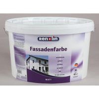 Wilckens - 10l Fassadenfarbe weiß Haus streichen 60m² hohe Deckkraft von WILCKENS