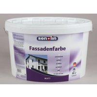 10l Fassadenfarbe weiß Haus streichen 60m² hohe Deckkraft von WILCKENS