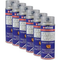 6x Wilckens Lackspray Klarlack Hochglanz 400ml 6x16000100140 6x Wilckens Lackspray Klarlack Hochglanz 400ml 6x16000100140 von WILCKENS