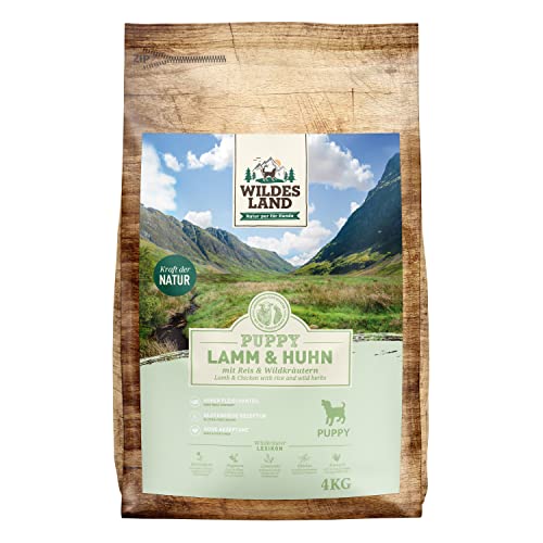 Wildes Land - Nr. 10 Lamm und Huhn - 1 kg - mit Reis und Wildkräutern - Glutenfrei - Trockenfutter für Hunde - Hundefutter mit hohem Fleischanteil - Hohe Verträglichkeit Wildes Land - Nr. 10 Lamm und Huhn - 1 kg - mit Reis und Wildkräutern - Glutenfrei - Trockenfutter für Hunde - Hundefutter mit hohem Fleischanteil - Hohe Verträglichkeit von WILDES LAND