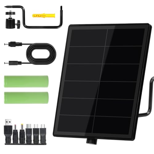 D5 3 In 1 Mini Solar Panel Ups Kit Built In Controller,5200mah 2-Lithium Battery With Dc5521 Output 9v Solar Charger Waterproof IP67 For Led Lights Hunting Cameras D5 3 In 1 Mini Solar Panel Ups Kit Built In Controller,5200mah 2-Lithium Battery With Dc5521 Output 9v Solar Charger Waterproof IP67 For Led Lights Hunting Cameras von WILDGAMEPLUS