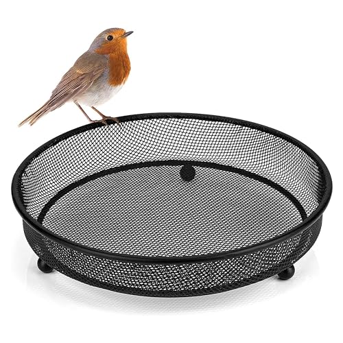 WILDLIFE FRIEND I Futterschale Vögel Ø18cm, Metall I Bodenfutterstelle, Boden-Futterstation, Boden-Futterspender für Vögel I Vogelfutterspender für Vogelfutter Wildvögel ganzjährig WILDLIFE FRIEND I Futterschale Vögel Ø18cm, Metall I Bodenfutterstelle, Boden-Futterstation, Boden-Futterspender für Vögel I Vogelfutterspender für Vogelfutter Wildvögel ganzjährig von WILDLIFE FRIEND