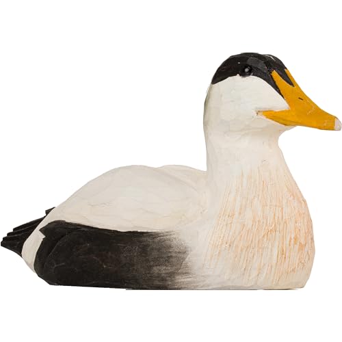 WILDLIFEGARDEN Wildlife Garden WG4988 Flaschenöffner Eiderente - Handgeschnitzten Flaschenöffner von WILDLIFEGARDEN