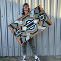Laniakea - Handgefertigtes Upcycling-Holzbild Aus Gerettetem Altholz | Nachhaltiges Unikat Mit Einzigartiger Patina Wild Vision von WILDVISIONwoodart