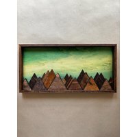 Mystic Mountain #33 - Limitiert | Handgefertigtes Upcycling-Holzbild Aus Gerettetem Altholz Nachhaltiges Unikat Wild Vision Mystic Mountain #33 - Limitiert | Handgefertigtes Upcycling-Holzbild Aus Gerettetem Altholz Nachhaltiges Unikat Wild Vision von WILDVISIONwoodart