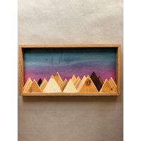 Mystic Mountain #38 - Limitiert | Handgefertigtes Upcycling-Holzbild Aus Gerettetem Altholz Nachhaltiges Unikat Wild Vision Mystic Mountain #38 - Limitiert | Handgefertigtes Upcycling-Holzbild Aus Gerettetem Altholz Nachhaltiges Unikat Wild Vision von WILDVISIONwoodart