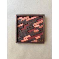 Orba - Handgefertigtes Upcycling-Holzbild Aus Gerettetem Altholz | Nachhaltiges Unikat Mit Einzigartiger Patina Wild Vision von WILDVISIONwoodart
