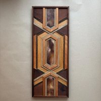 Tirvan - Handgefertigtes Upcycling-Holzbild Aus Gerettetem Altholz | Nachhaltiges Unikat Mit Einzigartiger Patina Wild Vision von WILDVISIONwoodart