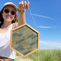 Tord - Handgefertigtes Upcycling-Holzbild Aus Gerettetem Altholz | Nachhaltiges Unikat Mit Einzigartiger Patina Wild Vision von WILDVISIONwoodart