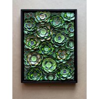 Verida | Der Frühling - Handgefertigtes Upcycling-Bild Aus Gerettetem Kronkorken | Nachhaltiges Unikat Mit Einzigartiger Patina Wildvision von WILDVISIONwoodart
