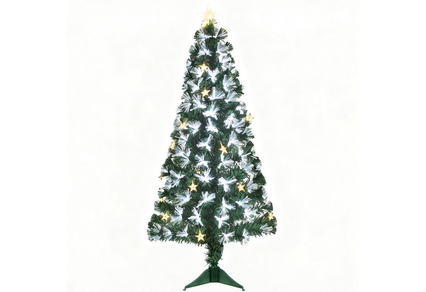 WILGOON Künstlicher Weihnachtsbaum Künstlicher Weihnachtsbaum, dichter Tannenbaum zu Weihnachten, 90 cm Baum mit LED & Faseroptik, Strahlende Farben, moderne Optik WILGOON Künstlicher Weihnachtsbaum Künstlicher Weihnachtsbaum, dichter Tannenbaum zu Weihnachten, 90 cm Baum mit LED & Faseroptik, Strahlende Farben, moderne Optik von WILGOON