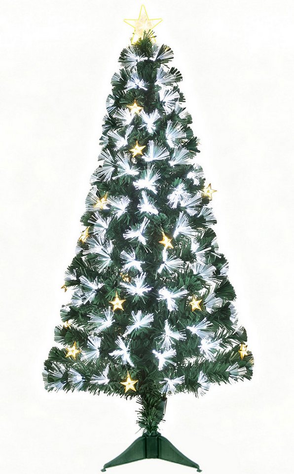 WILGOON Künstlicher Weihnachtsbaum Künstlicher Weihnachtsbaum, dichter Tannenbaum zu Weihnachten, 90 cm Baum mit LED & Faseroptik, Strahlende Farben, moderne Optik WILGOON Künstlicher Weihnachtsbaum Künstlicher Weihnachtsbaum, dichter Tannenbaum zu Weihnachten, 90 cm Baum mit LED & Faseroptik, Strahlende Farben, moderne Optik von WILGOON