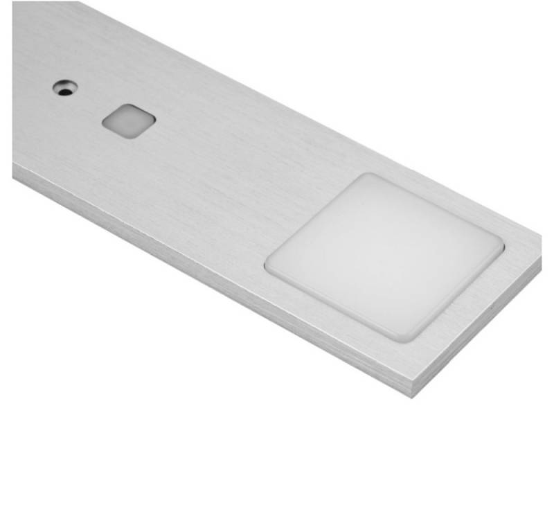 WILGOON LED Unterbauleuchte Unterbauleuchten 5W- Küchenleuchte Super dünn mit Touch-Dimmfunktion, LED fest integriert, Warmweiß, Aluminiumkörper Einbaustrahler, Vitrinenleuchten Möbelleuchte Küche von WILGOON