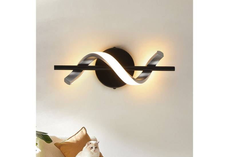 WILGOON LED Wandleuchte 12W LED Wandleuchte Innen - Modern Design Flurlampe Schlafzimmer, LED fest integriert, Warmweiß, 3000K Warmweiß treppenhauslampe WILGOON LED Wandleuchte 12W LED Wandleuchte Innen - Modern Design Flurlampe Schlafzimmer, LED fest integriert, Warmweiß, 3000K Warmweiß treppenhauslampe von WILGOON