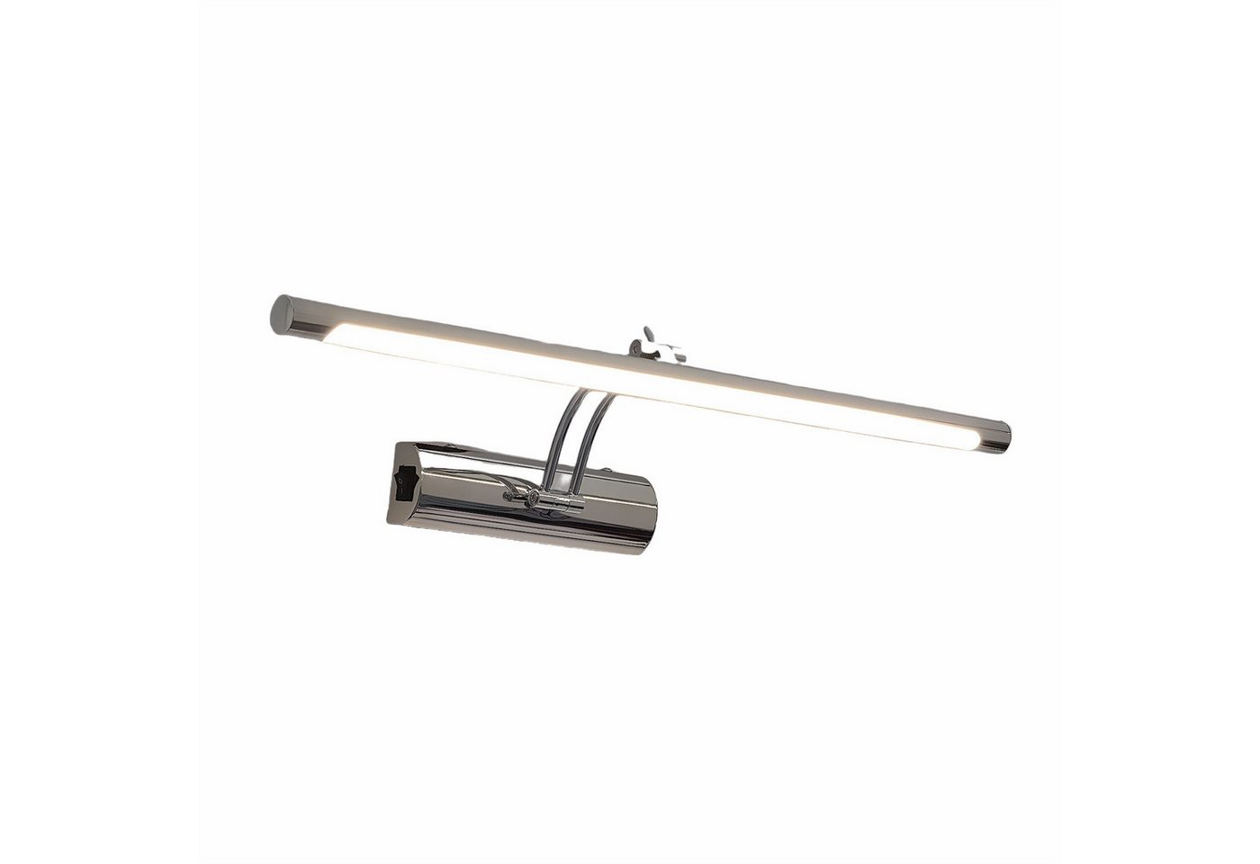 WILGOON Spiegelleuchte 12W LED Spiegelleuchte, Schminklicht Edelstahl Spiegellampe 55cm, LED fest integriert, Warmweiß, Kaltweißes, Schminkraum Lampe, Spiegelleuchte, Schminklicht, Spiegellampe WILGOON Spiegelleuchte 12W LED Spiegelleuchte, Schminklicht Edelstahl Spiegellampe 55cm, LED fest integriert, Warmweiß, Kaltweißes, Schminkraum Lampe, Spiegelleuchte, Schminklicht, Spiegellampe von WILGOON