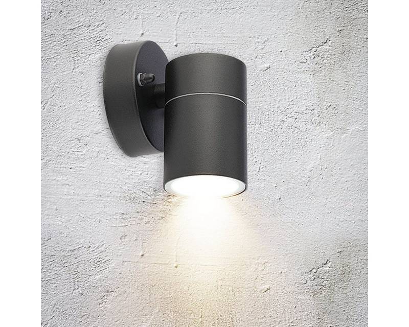WILGOON Deckenleuchte Wandleuchte Wandlampe, Bewegungsmelder Edelstahl GU10 Up&Down, ohne Leuchtmittel von WILGOON