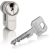Wilka - Profilzyl. mit Si-Karte 1463 n+g, 30-80 mm, inkl. 3 Neusilberschlüssel S1 Wilka - Profilzyl. mit Si-Karte 1463 n+g, 30-80 mm, inkl. 3 Neusilberschlüssel S1 von WILKA