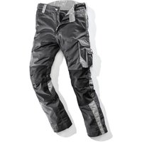 Bullstar Arbeitshose WORXTAR (Farbe schwarz/grau, Größe 56, mit Dehnbund) von WILLAX