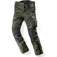 Bullstar Arbeitshose worxtar (Farbe oliv/schwarz, Größe 48, mit Dehnbund) von WILLAX