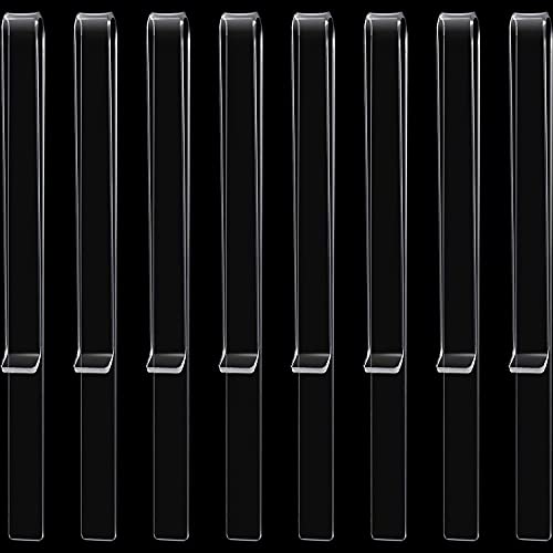 Yeshone Notenständer Clips Notenständer Seitenhalter Transparent Blatt Halter Klar Acryl Musik Lesen Clip für Wind für Musiker Outdoor (12 Stück) von WILLBOND