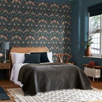 Strawberry Thief Deep Blue Vliestapete 10mx52cm - William Morris At Home Strawberry Thief Deep Blue Vliestapete 10mx52cm - William Morris At Home von WILLIAM MORRIS AT HOME