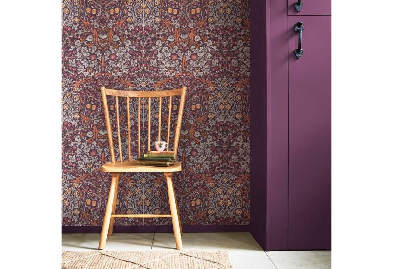 WILLIAM MORRIS AT HOME Vliestapete Blackthorn, glatt, Retro, (1 St), Designer Tapete, 10mx52cm (ca. 5m2) von WILLIAM MORRIS AT HOME