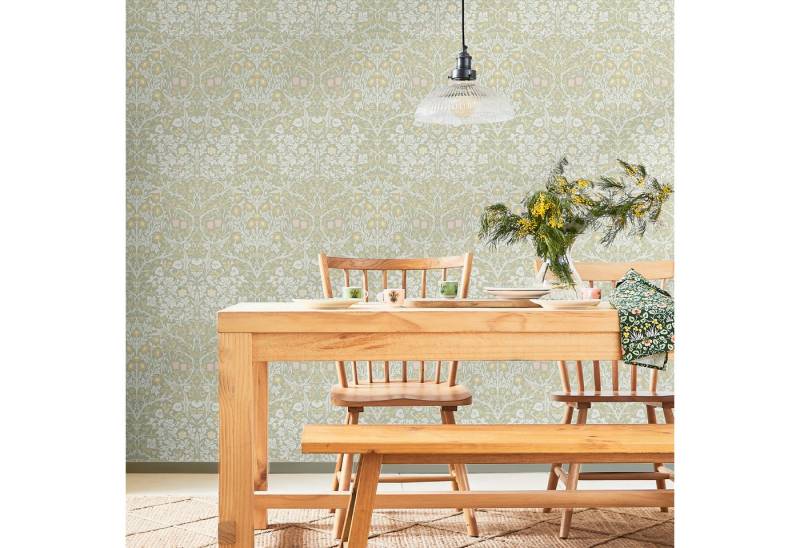 WILLIAM MORRIS AT HOME Vliestapete Blackthorn, glatt, Retro, (1 St), Designer Tapete, 10mx52cm (ca. 5m2) von WILLIAM MORRIS AT HOME