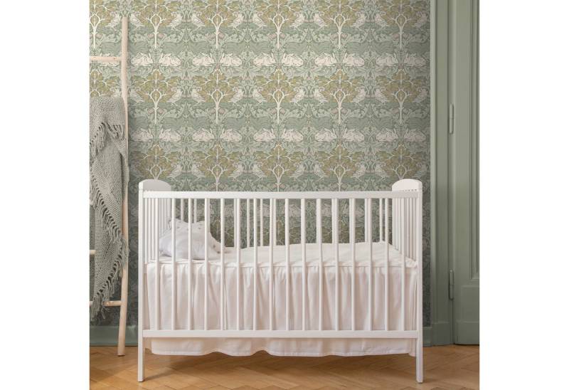 WILLIAM MORRIS AT HOME Vliestapete Brother Rabbit, glatt, Motiv, (1 St), Design Tapeten von WILLIAM MORRIS AT HOME
