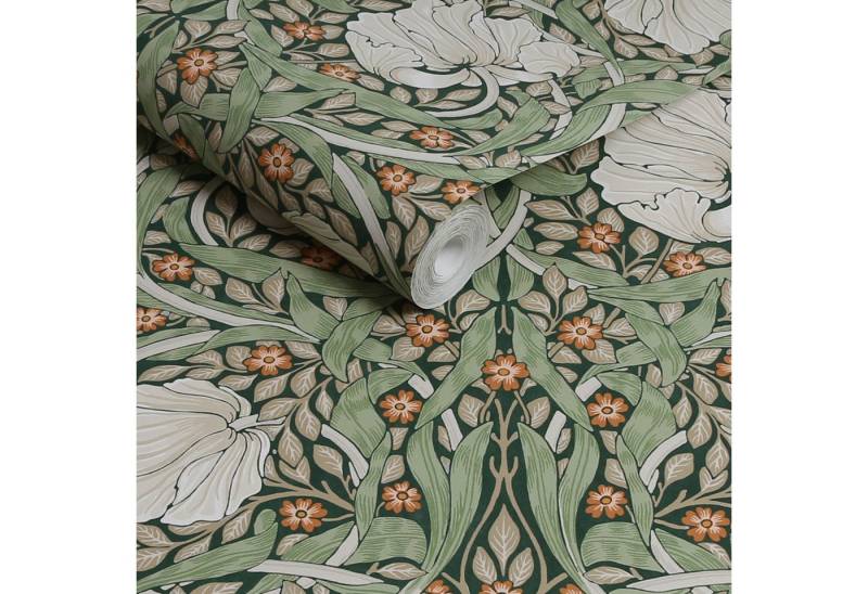 WILLIAM MORRIS AT HOME Vliestapete Pimpernel, texturiert, Retro, (1 St), Design Tapeten von WILLIAM MORRIS AT HOME