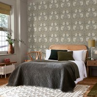 William Morris At Home - Pimpernel Grey Vliestapete 10mx52cm von WILLIAM MORRIS AT HOME