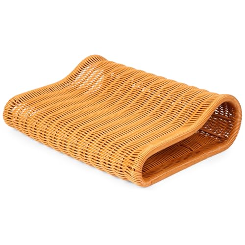 WILLOWYBE Saunakissen handgewebt aus künstlichem Rattan – wasserdicht, ergonomisches Kurvendesign, Bequeme und langlebige Rückenlehnenunterstützung WILLOWYBE Saunakissen handgewebt aus künstlichem Rattan – wasserdicht, ergonomisches Kurvendesign, Bequeme und langlebige Rückenlehnenunterstützung von WILLOWYBE