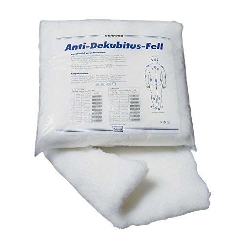 Behrend Anti-Dekubitus-Fell normal, Durchliegeschutz Klimafell Fellauflage, 70x140cm von WILLY BEHREND