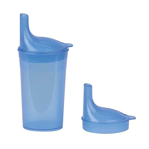 Behrend Trinkbecher-Set Color, Schnabelbecher-Set, 2x Aufsatz Tee/Brei, 250ml, blau von WILLY BEHREND