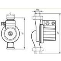 Wilo - Adapter g 1 1/2 /G2 f. Pumpen mit Verschr.Anschl.DN25 auf Rohr DN30 4105914 von WILO