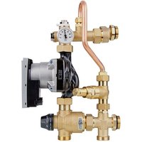 Fußboden Festwertregelset mit Pumpe Wilo oder Grundfos Pumpengruppe Heizung 686 FIX 'Wilo Para SC 15-6' von WILO