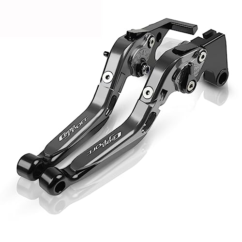 WILRAY Motorrad CNC Einstellbare Klapp Ausziehbare Kupplung Bremshebel Für BMW C600SPORT C650SPORT C600 C650 Sport GT C650GT C 600 650 Zubehör (Color : 6) von WILRAY